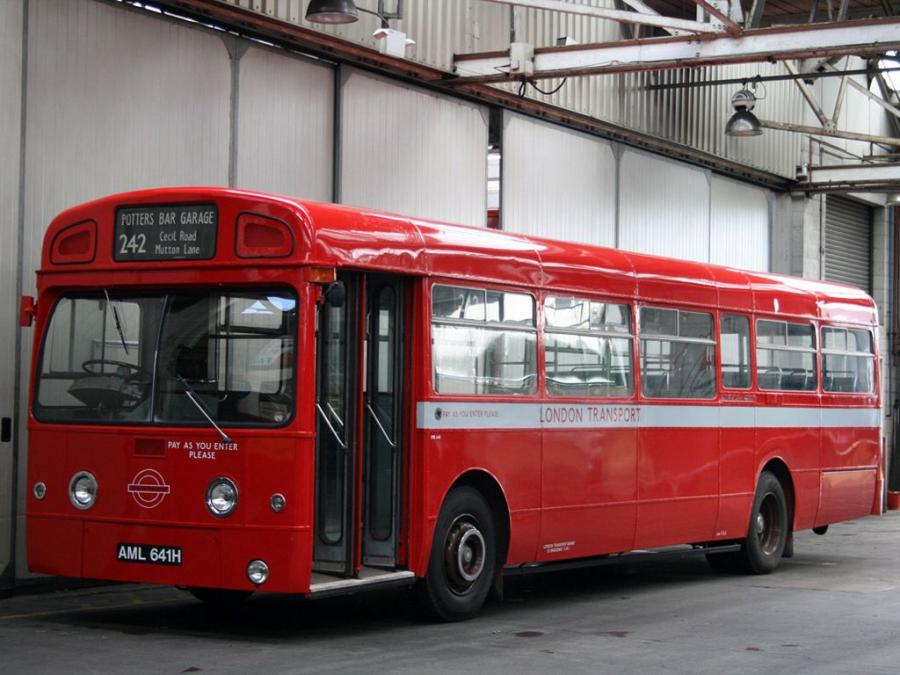  AEC Merlin 4P2R MCW (B50F) 1969 года  (фото 3 из 4)